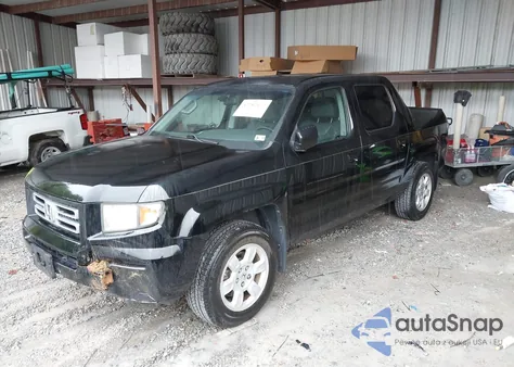 2007 Honda Ridgeline Rtl from USA, damaged, VIN 2HJYK16547H549241